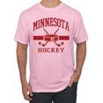thumbnail image 1 of Wild Bobby City of Minnesota Hockey Fantasy Fan Sports Men's T-Shirt, Light Pink, XX-Large, 1 of 5