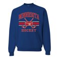 thumbnail image 1 of Wild Bobby City of Minnesota Hockey Fantasy Fan Sports Unisex Crewneck Sweatshirt, Royal, Medium, 1 of 5