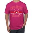 thumbnail image 1 of Wild Bobby City of New Jersey Hockey Fantasy Fan Sports Men's T-Shirt, Fuschia, 5X-Large, 1 of 5