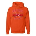 thumbnail image 1 of Wild Bobby City of New Jersey Hockey Fantasy Fan Sports Unisex Hoodie Sweatshirt, Orange, Large, 1 of 5