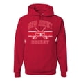 thumbnail image 1 of Wild Bobby City of New Jersey Hockey Fantasy Fan Sports Unisex Hoodie Sweatshirt, Red, Medium, 1 of 5