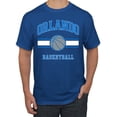 thumbnail image 1 of Wild Bobby City of Orlando Basketball Fantasy Fan Sports Men's T-Shirt, Royal, XX-Large, 1 of 5