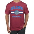 thumbnail image 1 of Wild Bobby City of Orlando Basketball Fantasy Fan Sports Men's T-Shirt, Vintage Heather Red, 5X-Large, 1 of 5
