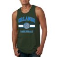 thumbnail image 1 of Wild Bobby City of Orlando Basketball Fantasy Fan Sports Mens Tank Top, Forest Green, 3X-Large, 1 of 5