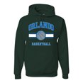 thumbnail image 1 of Wild Bobby City of Orlando Basketball Fantasy Fan Sports Unisex Hoodie Sweatshirt, Forest Green, Small, 1 of 5