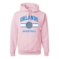 thumbnail image 1 of Wild Bobby City of Orlando Basketball Fantasy Fan Sports Unisex Hoodie Sweatshirt, Light Pink, 3X-Large, 1 of 5