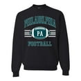 thumbnail image 1 of Wild Bobby City of Philadelphia PHI American Football Fantasy Fan Sports Unisex Crewneck Graphic Sweatshirt, Black, 5XL, 1 of 3