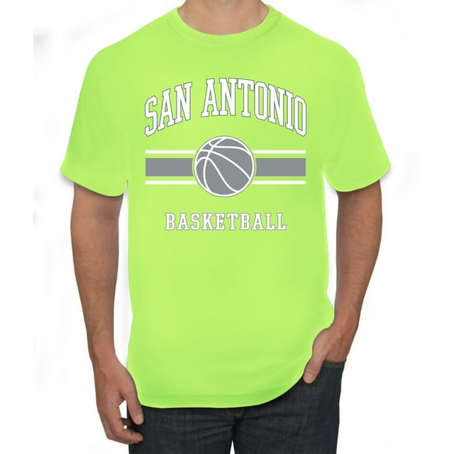 Wild Bobby City of San Antonio Basketball Fantasy Fan Sports Men's T ...