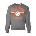 thumbnail image 1 of Wild Bobby City of San Francisco Baseball Fantasy Fan Sports Unisex Crewneck Sweatshirt, Heather Grey, Medium, 1 of 6