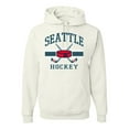 thumbnail image 1 of Wild Bobby City of Seattle Hockey Fantasy Fan Sports Unisex Hoodie Sweatshirt, White, Medium, 1 of 5