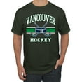 thumbnail image 1 of Wild Bobby City of Vancouver Hockey Fantasy Fan Sports Men's T-Shirt, Forest Green, Small, 1 of 5