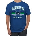thumbnail image 1 of Wild Bobby City of Vancouver Hockey Fantasy Fan Sports Men's T-Shirt, Royal, X-Large, 1 of 5
