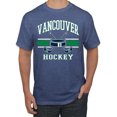 thumbnail image 1 of Wild Bobby City of Vancouver Hockey Fantasy Fan Sports Men's T-Shirt, Vintage Heather Blue, 5X-Large, 1 of 5
