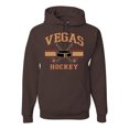 thumbnail image 1 of Wild Bobby City of Vegas Hockey Fantasy Fan Sports Unisex Hoodie Sweatshirt, Brown, Small, 1 of 5
