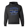 thumbnail image 1 of Wild Bobby City of Washington Hockey Fantasy Fan Sports Unisex Hoodie Sweatshirt, Heather Black, Large, 1 of 5