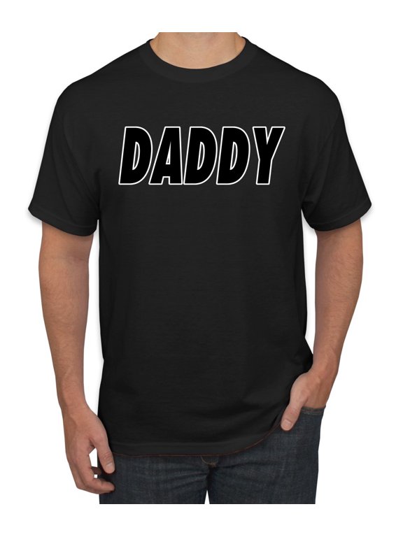 , Classic Daddy Dad, Father's Day, Men Graphic Tee, Black, X-Large