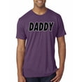 thumbnail image 1 of Wild Bobby, Classic Daddy Dad, Father's Day, Men Premium Tri Blend Tee, Vintage Purple, Small, 1 of 4