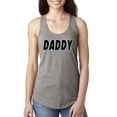 thumbnail image 1 of Wild Bobby, Classic Daddy Dad, Father's Day, Women Racerback Tank Top, Heather Grey, X-Large, 1 of 4