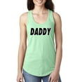 thumbnail image 1 of Wild Bobby, Classic Daddy Dad, Father's Day, Women Racerback Tank Top, Mint, Large, 1 of 4