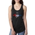 thumbnail image 1 of Wild Bobby, Classic Ford Mustang Car Logo, Cars and Trucks, Ladies Racerback Tank Top, Black, Small, 1 of 3