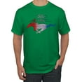 thumbnail image 1 of Wild Bobby, Classic Ford Mustang Car Logo, Cars and Trucks, Men's Graphic T-Shirt, Kelly, Small, 1 of 3
