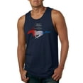 thumbnail image 1 of Wild Bobby, Classic Ford Mustang Car Logo, Cars and Trucks, Mens Graphic Tank Top, Navy, X-Large, 1 of 3