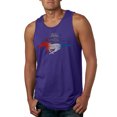 thumbnail image 1 of Wild Bobby, Classic Ford Mustang Car Logo, Cars and Trucks, Mens Graphic Tank Top, Purple, 3X-Large, 1 of 3