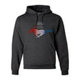 thumbnail image 1 of Wild Bobby, Classic Ford Mustang Car Logo, Cars and Trucks, Unisex Graphic Hoodie Sweatshirt, Heather Black, Medium, 1 of 3