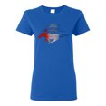 thumbnail image 1 of Wild Bobby, Classic Ford Mustang Car Logo, Cars and Trucks, Womens Graphic T-Shirt, Royal, XX-Large, 1 of 3