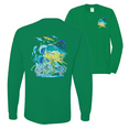thumbnail image 1 of Wild Bobby, Classic Fresh Mahi Classic Nautical Fish Fishing Mens Long Sleeve Shirt, 1 of 1