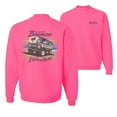 thumbnail image 1 of Wild Bobby, Classic Vintage Ford Bronco Enjoy The Ride, Cars and Trucks, Front and Back Unisex Crewneck Graphic Sweatshirt, Neon Pink, X-Large, 1 of 4