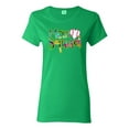 thumbnail image 1 of Wild Bobby, Colorful Baseball Mom Squad, Sports, Women Graphic Tee, Kelly, Small, 1 of 4