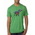 thumbnail image 1 of Wild Bobby, Colorful Dachshund Is My Spirit Animal Lover Mens Premium Tri Blend T-Shirt, Envy, Large, 1 of 3