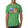 thumbnail image 1 of Wild Bobby, Colorful Neon Flag Hearts Love, Streetwear, Men Premium Tri Blend Tee, Envy, Small, 1 of 3