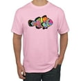 thumbnail image 1 of Wild Bobby, Colorful Neon Nemo Clownfish, Animal Lover, Men Graphic Tees, Light Pink, 5XL, 1 of 3