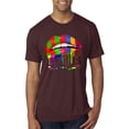 thumbnail image 1 of Wild Bobby, Colorful Painted Lip, Streetwear, Men Premium Tri Blend Tee, Cardinal, Small, 1 of 5
