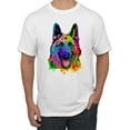 thumbnail image 1 of Wild Bobby, Colorful Rainbow Floral Elephant Animal Lover Men's Graphic T-Shirt, White, Medium, 1 of 3