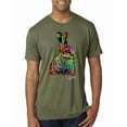 thumbnail image 1 of Wild Bobby, Colorful Rainbow Rabbit Animal Lover Mens Premium Tri Blend T-Shirt, Military Green, Medium, 1 of 3