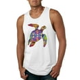 thumbnail image 1 of Wild Bobby, Colorful Rainbow Unicorn Animal Lover Mens Graphic Tank Top, White, Medium, 1 of 3