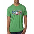 thumbnail image 1 of Wild Bobby, Colorful Soccer Mom, Mother's Day, Men Premium Tri Blend T-Shirt, Envy, Small, 1 of 3