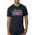 thumbnail image 1 of Wild Bobby, Colorful Soccer Mom, Mother's Day, Men Premium Tri Blend T-Shirt, Vintage Navy, X-Large, 1 of 3