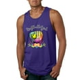 thumbnail image 1 of Wild Bobby, Colorful Softball Girl, Sports, Men Graphic Tank Top, Purple, 3X-Large, 1 of 5
