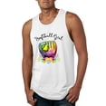 thumbnail image 1 of Wild Bobby, Colorful Softball Girl, Sports, Men Graphic Tank Top, White, Large, 1 of 5