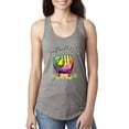 thumbnail image 1 of Wild Bobby, Colorful Softball Girl, Sports, Women Racerback Tank Top, Heather Grey, Medium, 1 of 5