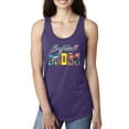 thumbnail image 1 of Wild Bobby, Colorful Softball Mom, Mother's Day, Women Racerback Tank Top, Purple Rush, X-Large, 1 of 3