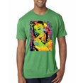 thumbnail image 1 of Wild Bobby, Colorful Woman Marilyn Monroe Pop Culture Mens Premium Tri Blend T-Shirt, Envy, Small, 1 of 3