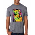 thumbnail image 1 of Wild Bobby, Colorful Woman Marilyn Monroe Pop Culture Mens Premium Tri Blend T-Shirt, Premium Heather, Small, 1 of 3