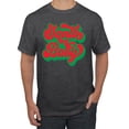 thumbnail image 1 of Wild Bobby, Colorful Sea Turtle Swimming Animal Lover Men's Graphic T-Shirt, Heather Black, 4XL, 1 of 3