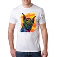 thumbnail image 1 of Wild Bobby, Cute Colorful Rainbow Doberman Dog Dog Lover Mens Premium Tri Blend T-Shirt, Heather White, Small, 1 of 3