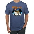 thumbnail image 1 of Wild Bobby, Cute Pug Life Living, Animal Lover, Men Graphic Tee, Vintage Heather Blue, X-Large, 1 of 4